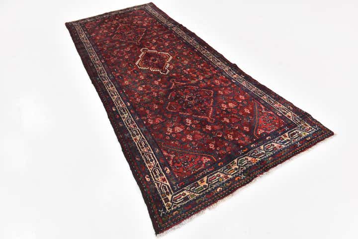 4' 2 x 10' Hand Knotted Darjazin Persian Wool Runner Rug