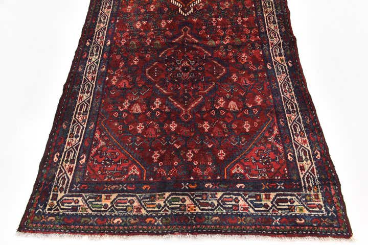 4' 2 x 10' Hand Knotted Darjazin Persian Wool Runner Rug