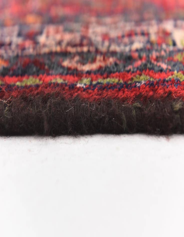 Detail image of 4' 2 x 10'  Hand Knotted Darjazin Persian Wool Runner Rug