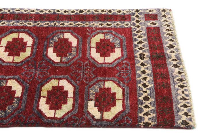2' 7 x 7' 10 Hand Knotted Darya Wool Runner Rug