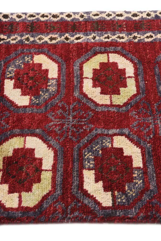 2' 7 x 7' 10 Hand Knotted Darya Wool Runner Rug