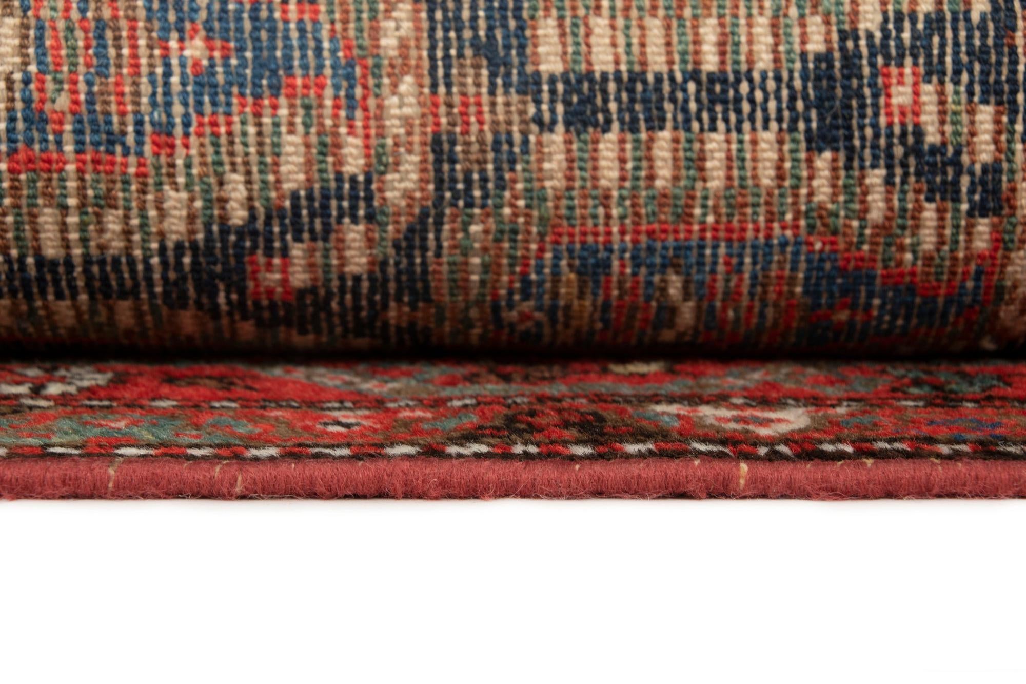 6' 6 x 16' 6 Hand Knotted Endjalas Persian Wool Runner Rug
