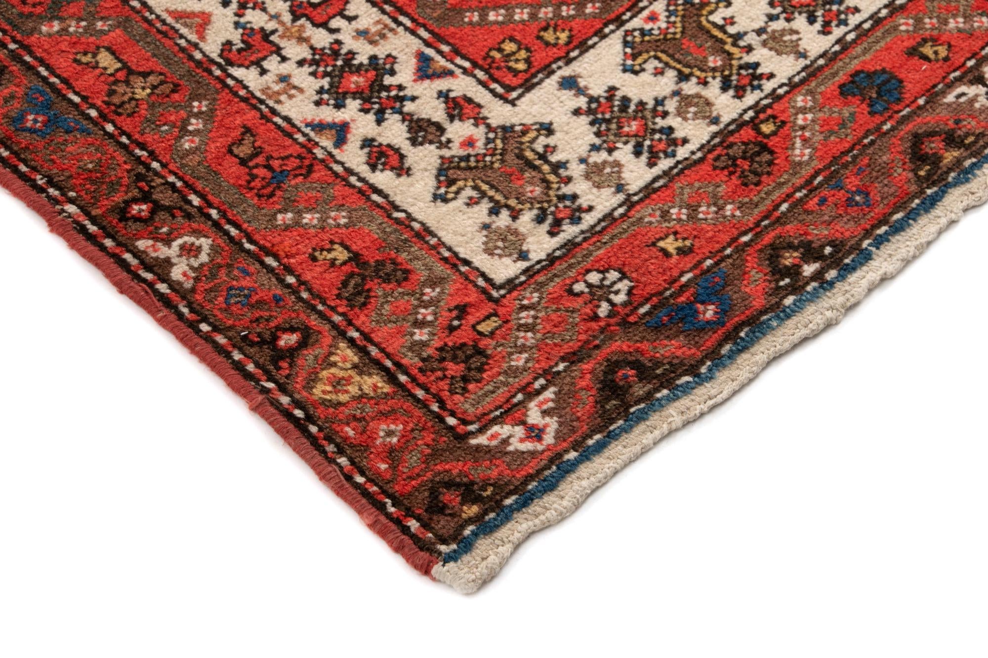 6' 6 x 16' 6 Hand Knotted Endjalas Persian Wool Runner Rug