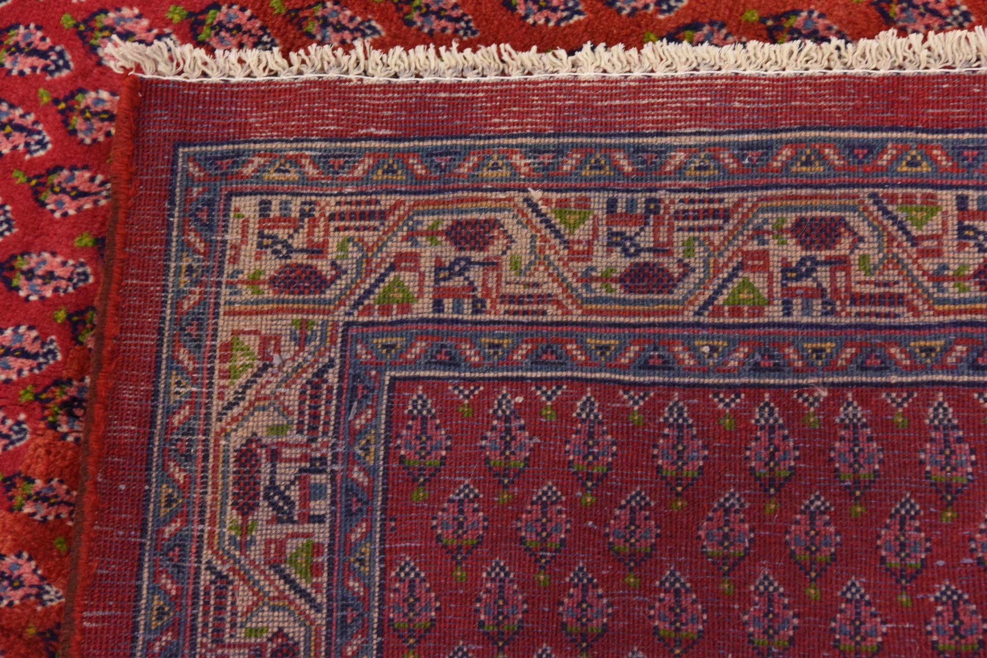 3' 10 x 10' Hand Knotted Farahan Persian Wool Runner Rug