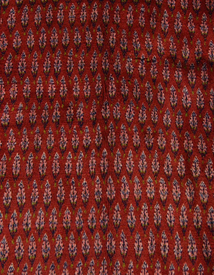 Detail image of 3' 10 x 10'  Hand Knotted Farahan Persian Wool Runner Rug