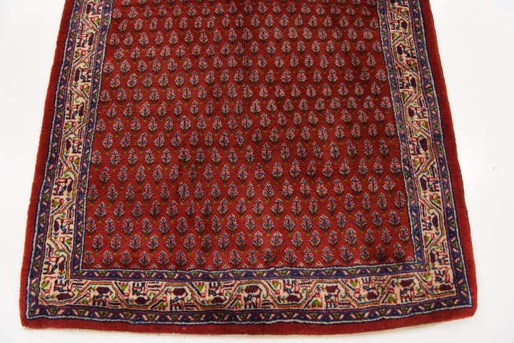 3' 10 x 10' Hand Knotted Farahan Persian Wool Runner Rug