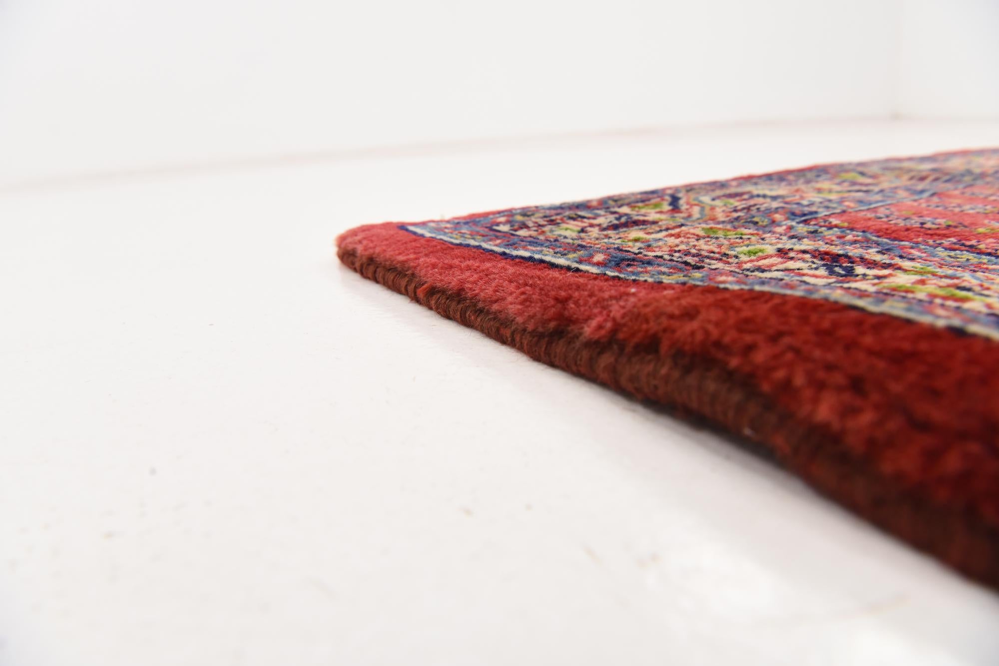 3' 10 x 10' Hand Knotted Farahan Persian Wool Runner Rug