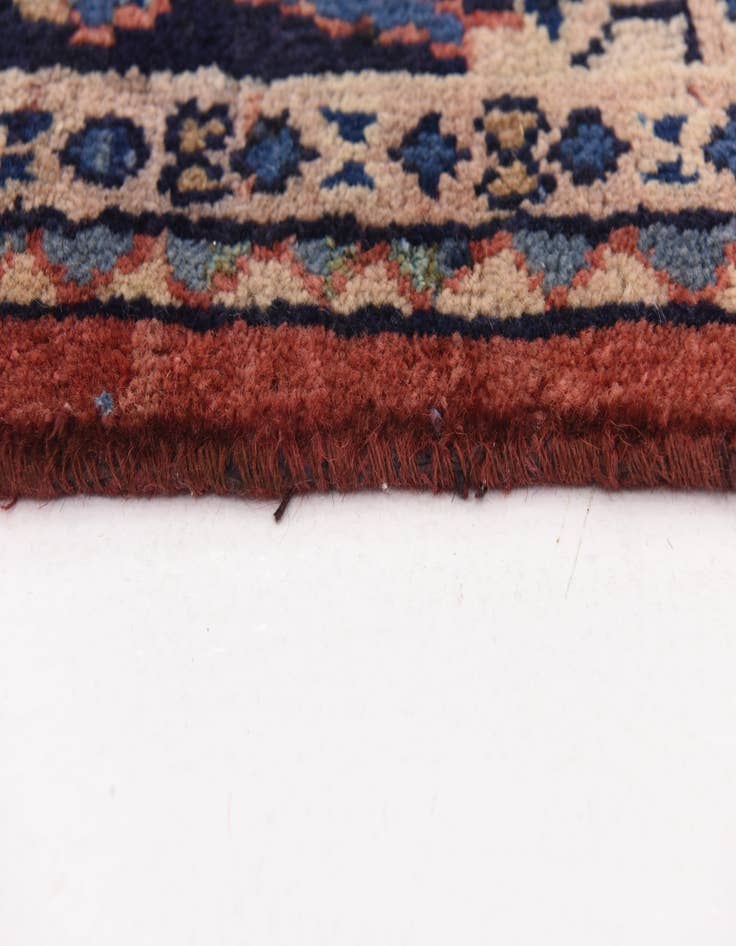 Detail image of 4' 3 x 10'  Hand Knotted Farahan Persian Wool Runner Rug