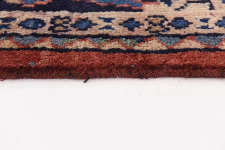 4' 3 x 10' Hand Knotted Farahan Persian Wool Runner Rug