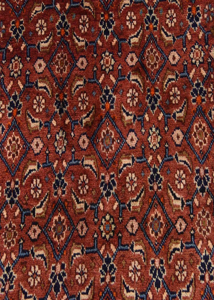 3' 8 x 10' 6 Hand Knotted Farahan Persian Wool Runner Rug