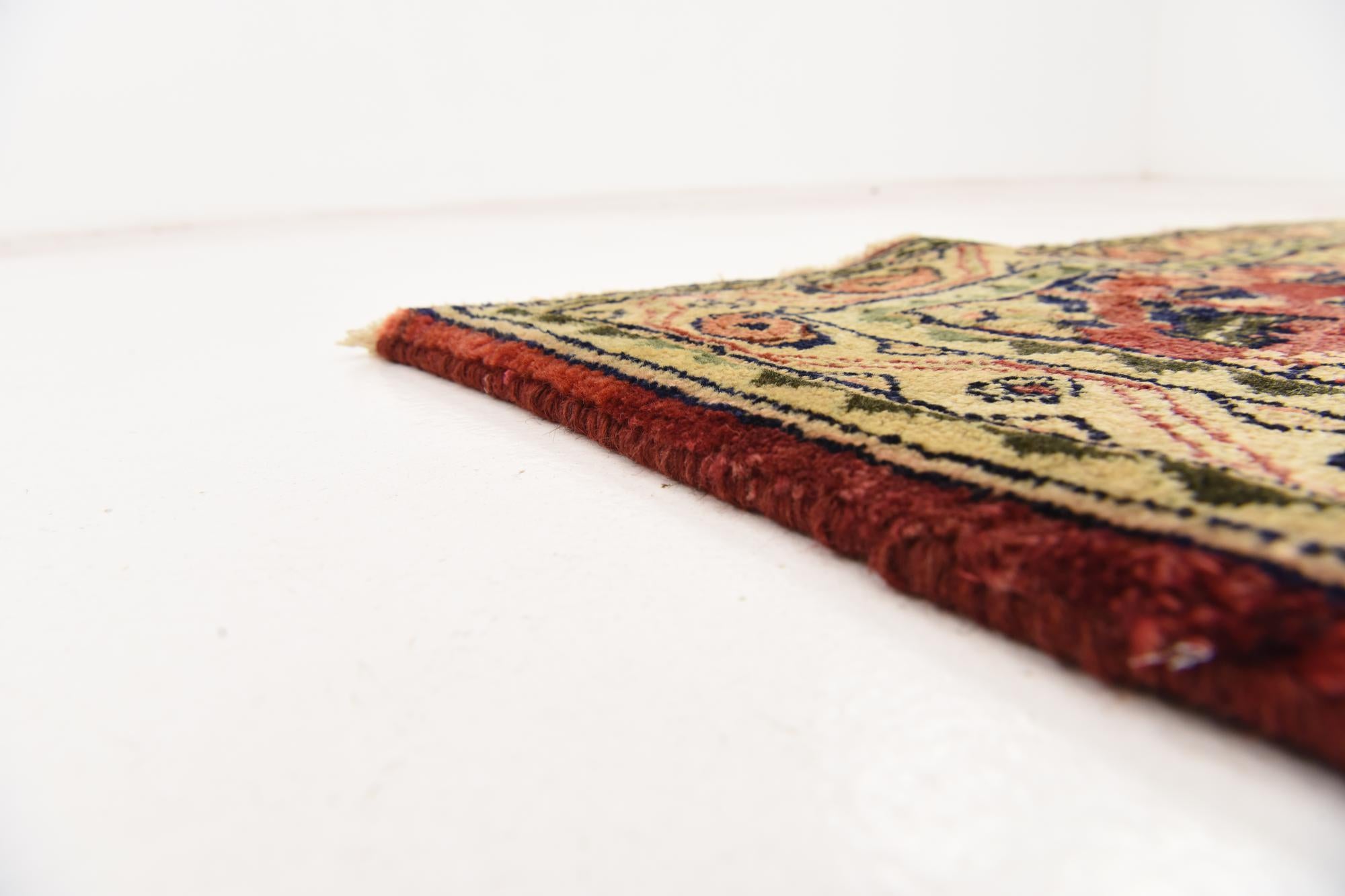 3' 7 x 9' 6 Hand Knotted Farahan Persian Wool Runner Rug