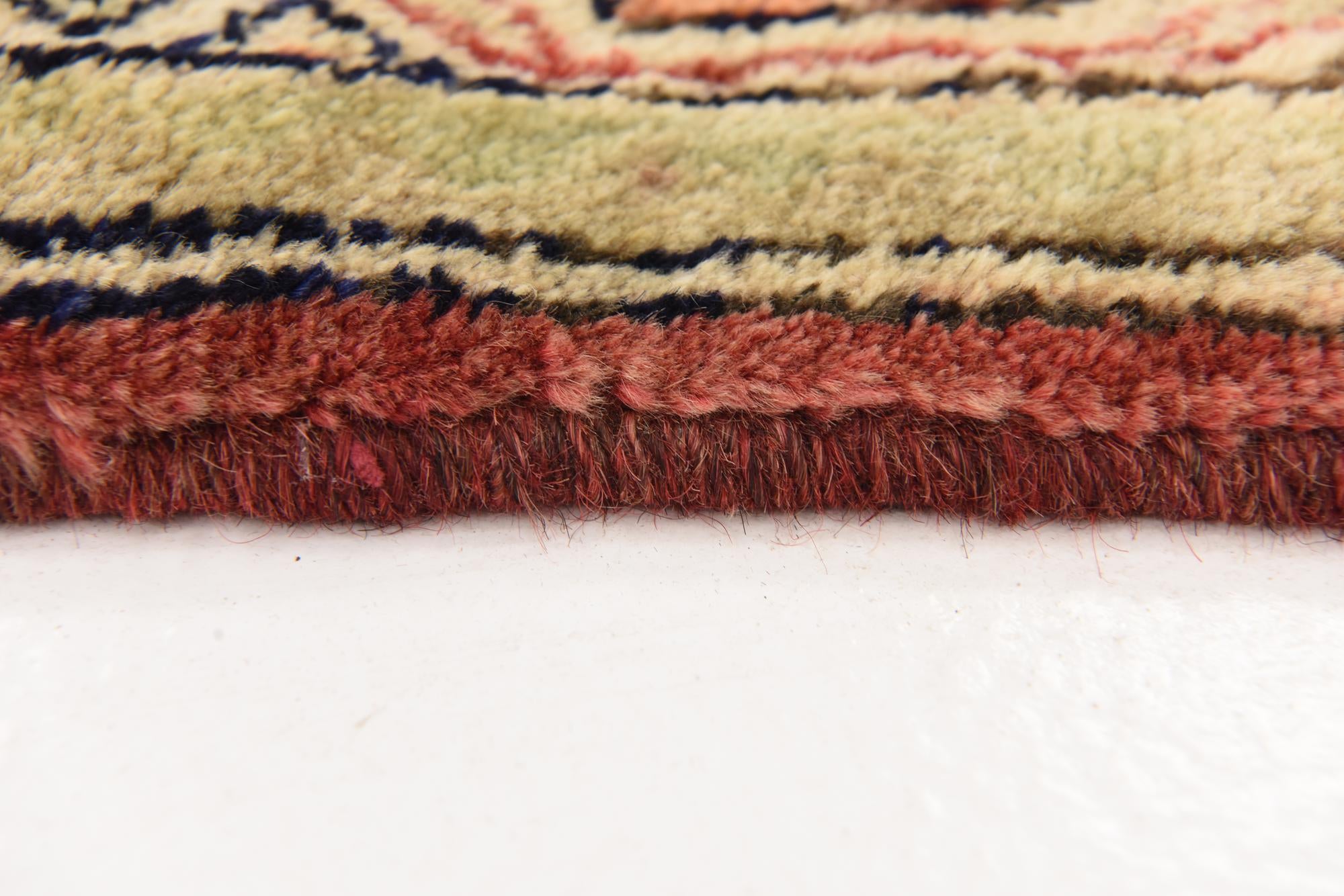 3' 7 x 9' 6 Hand Knotted Farahan Persian Wool Runner Rug