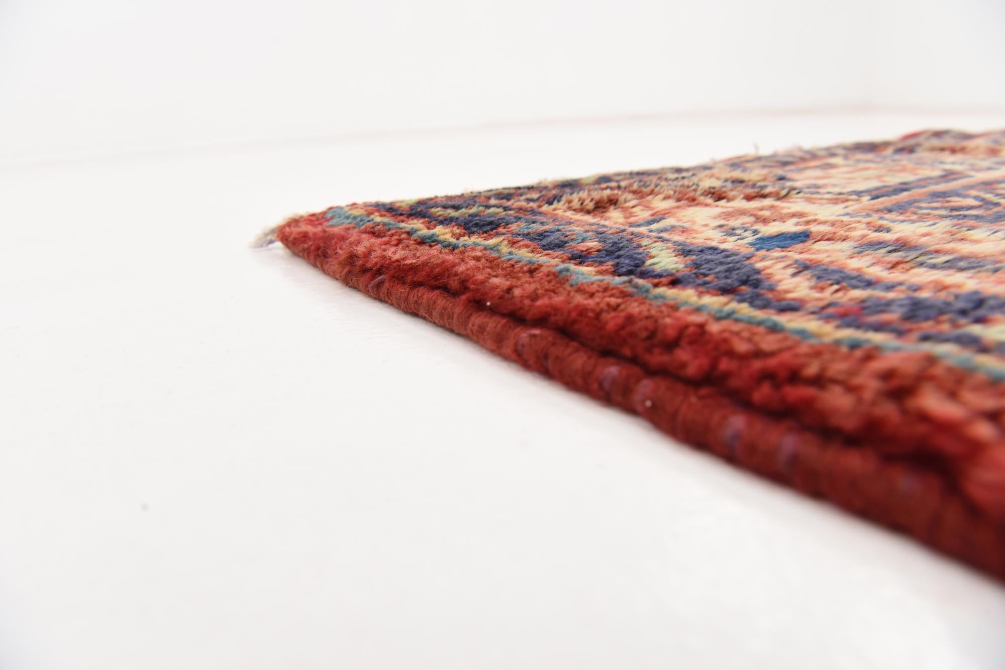 3' 5 x 10' 5 Hand Knotted Farahan Persian Wool Runner Rug