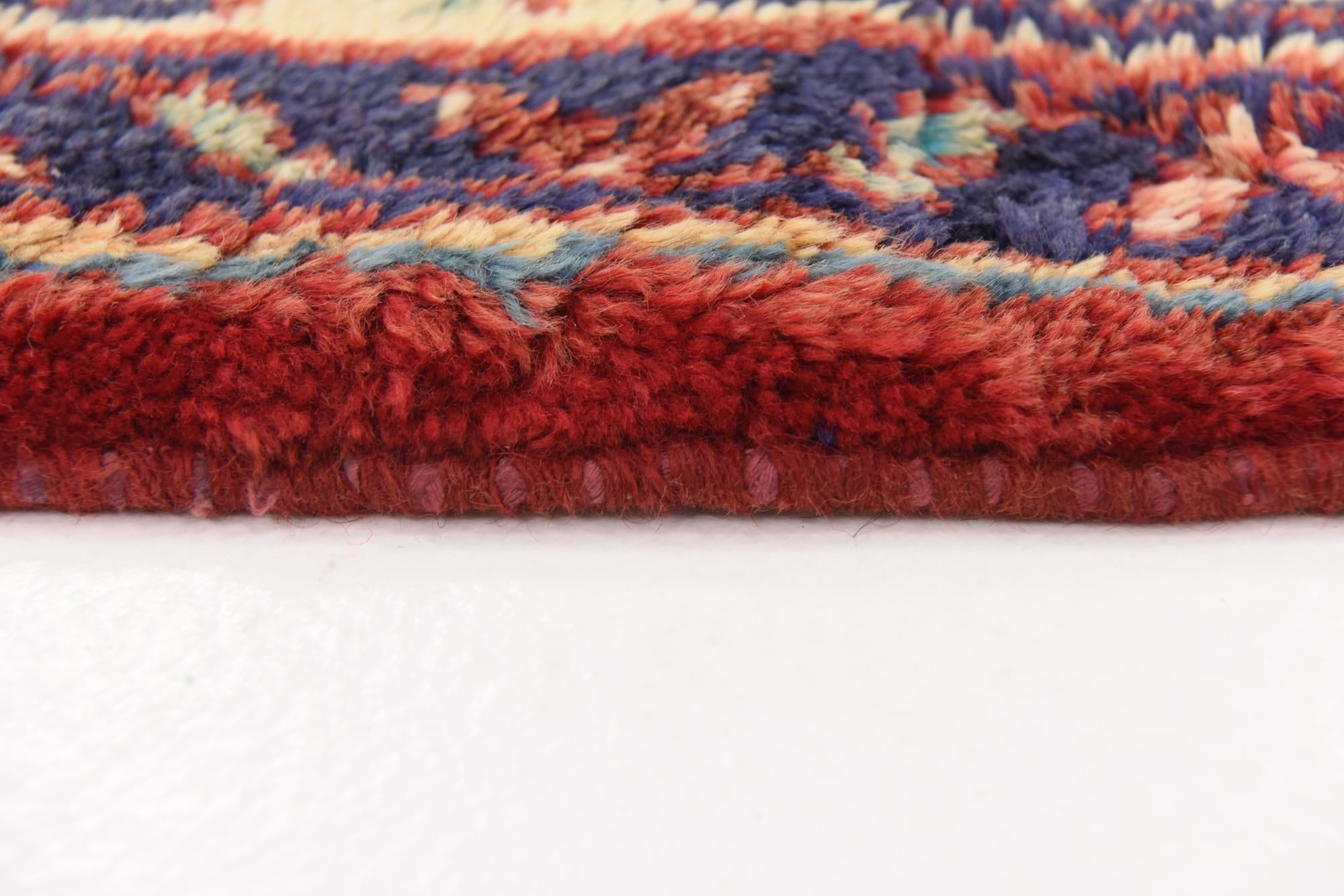 3' 5 x 10' 5 Hand Knotted Farahan Persian Wool Runner Rug