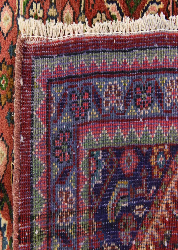 3' 7 x 9' 11 Hand Knotted Farahan Persian Wool Runner Rug