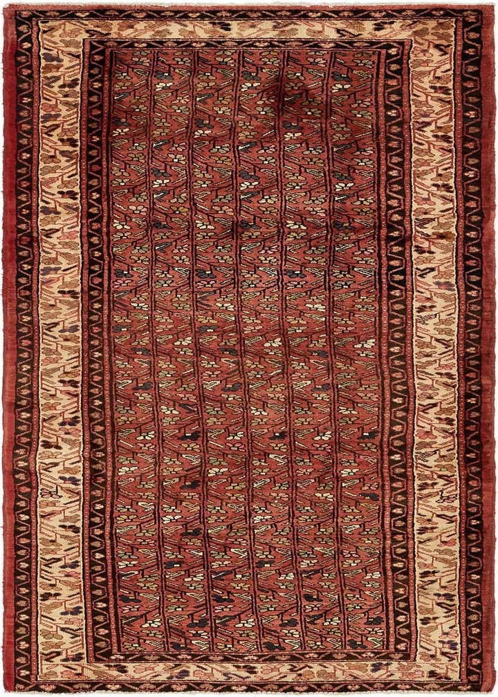 3' 8 x 10' 3 Hand Knotted Farahan Persian Wool Runner Rug