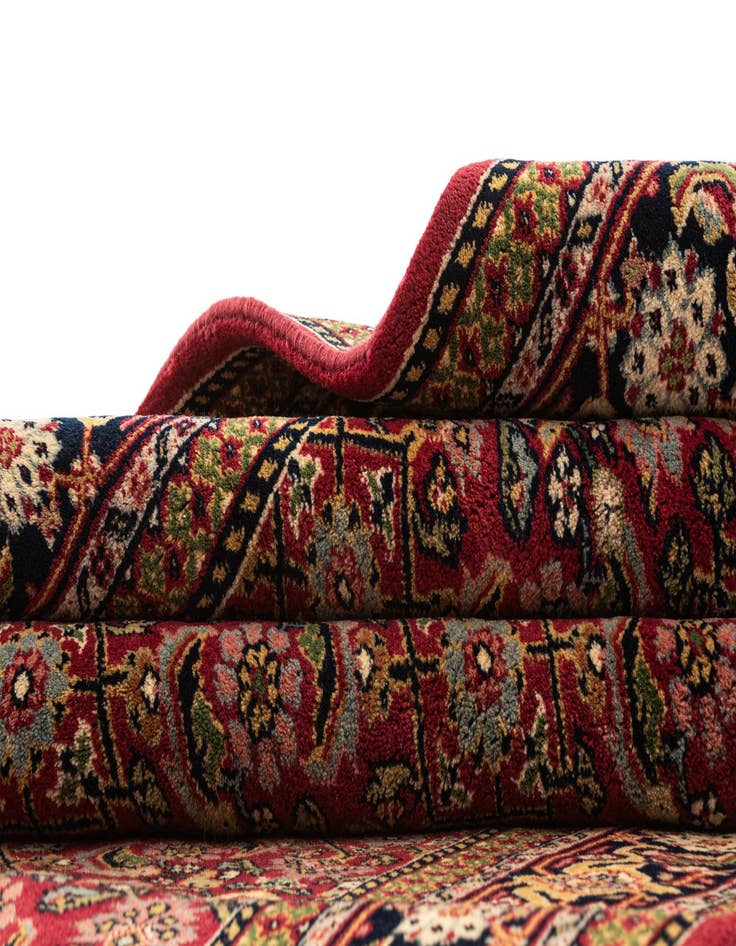 Detail image of 5' 2 x 10' 5  Hand Knotted Farahan Wool Runner Rug