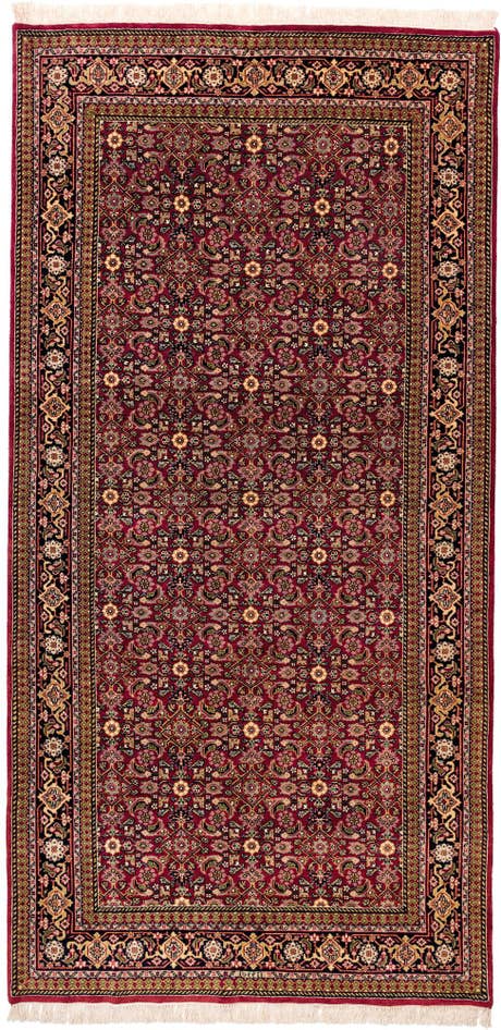 Detail image of 5' 2 x 10' 5 Hand Knotted Farahan Wool Runner Rug