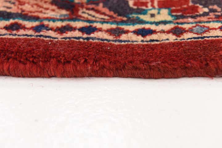 4' 3 x 9' 8 Hand Knotted Farahan Persian Wool Runner Rug
