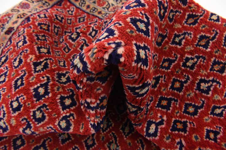 4' x 10' 4 Hand Knotted Farahan Persian Wool Runner Rug