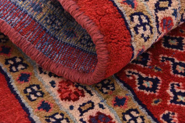 4' x 10' 4 Hand Knotted Farahan Persian Wool Runner Rug