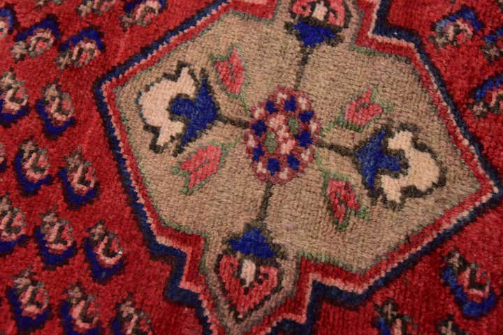 3' 7 x 10' 7 Hand Knotted Farahan Persian Wool Runner Rug