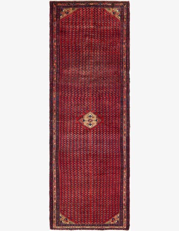 3' 7 x 10' 7 Hand Knotted Farahan Persian Wool Runner Rug