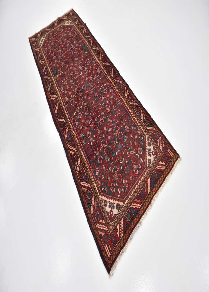 3' 7 x 9' 6 Hand Knotted Farahan Persian Wool Runner Rug