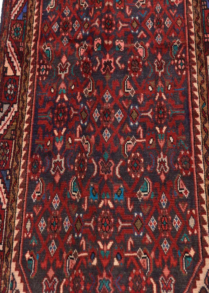 3' 7 x 9' 6 Hand Knotted Farahan Persian Wool Runner Rug
