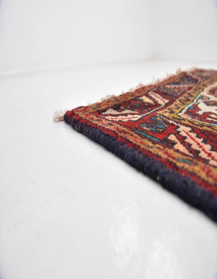 Detail image of 3' 7 x 9' 6  Hand Knotted Farahan Persian Wool Runner Rug