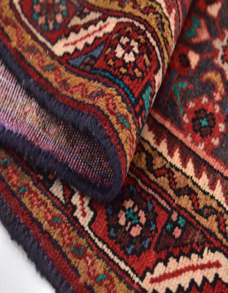 Detail image of 3' 7 x 9' 6  Hand Knotted Farahan Persian Wool Runner Rug