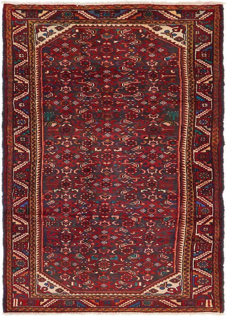 3' 7 x 9' 6 Hand Knotted Farahan Persian Wool Runner Rug