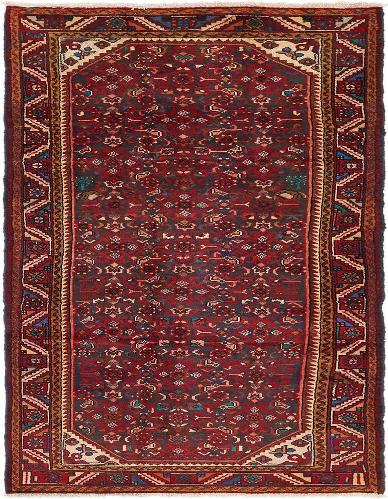 3' 7 x 9' 6 Hand Knotted Farahan Persian Wool Runner Rug