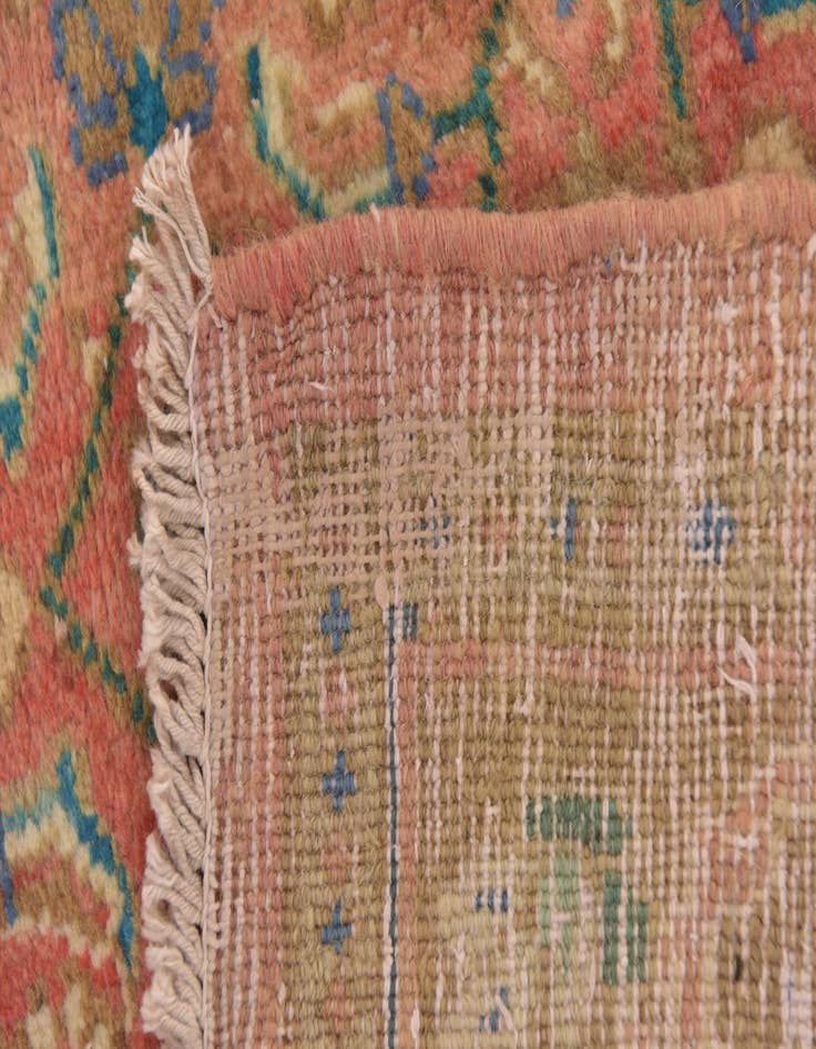 Detail image of 3' 10 x 9' 8  Hand Knotted Farahan Persian Wool Runner Rug