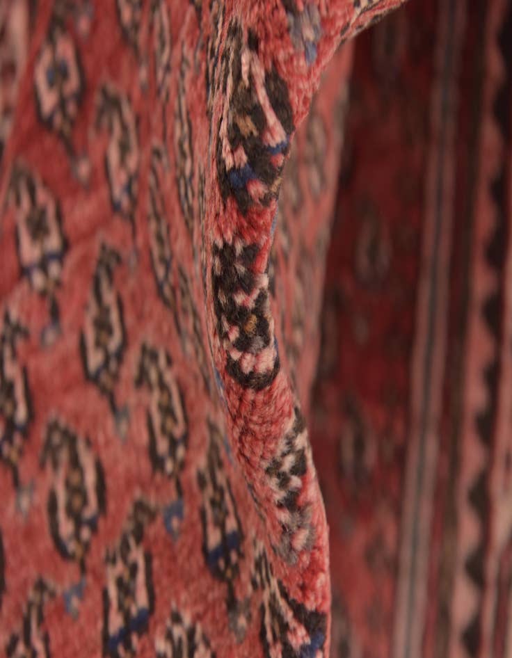Detail image of 3' 6 x 10' 2  Hand Knotted Farahan Persian Wool Runner Rug