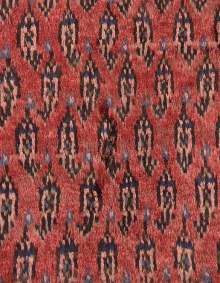 Detail image of 3' 6 x 10' 2  Hand Knotted Farahan Persian Wool Runner Rug