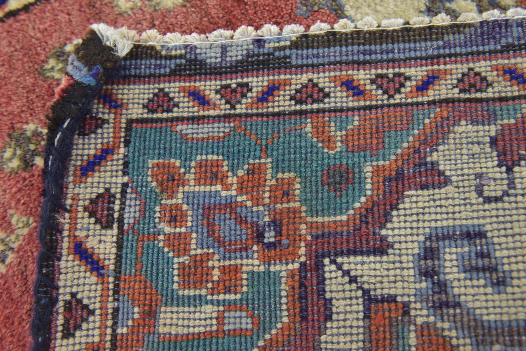 Detail image 14 of 14: 3' x 6' 2 Hand Knotted Farahan Persian Wool Runner Rug