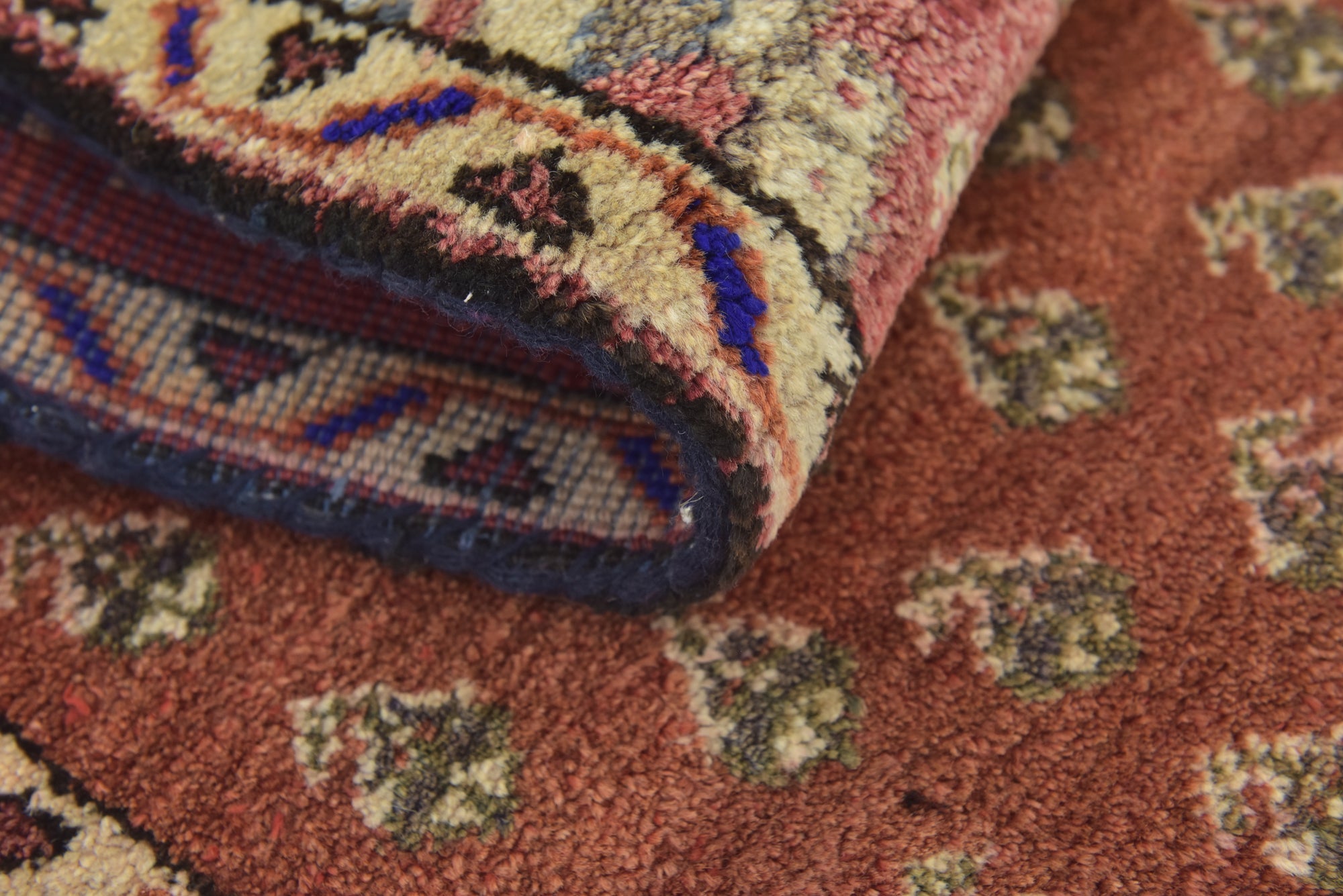 Detail image 9 of 14: 3' x 6' 2 Hand Knotted Farahan Persian Wool Runner Rug