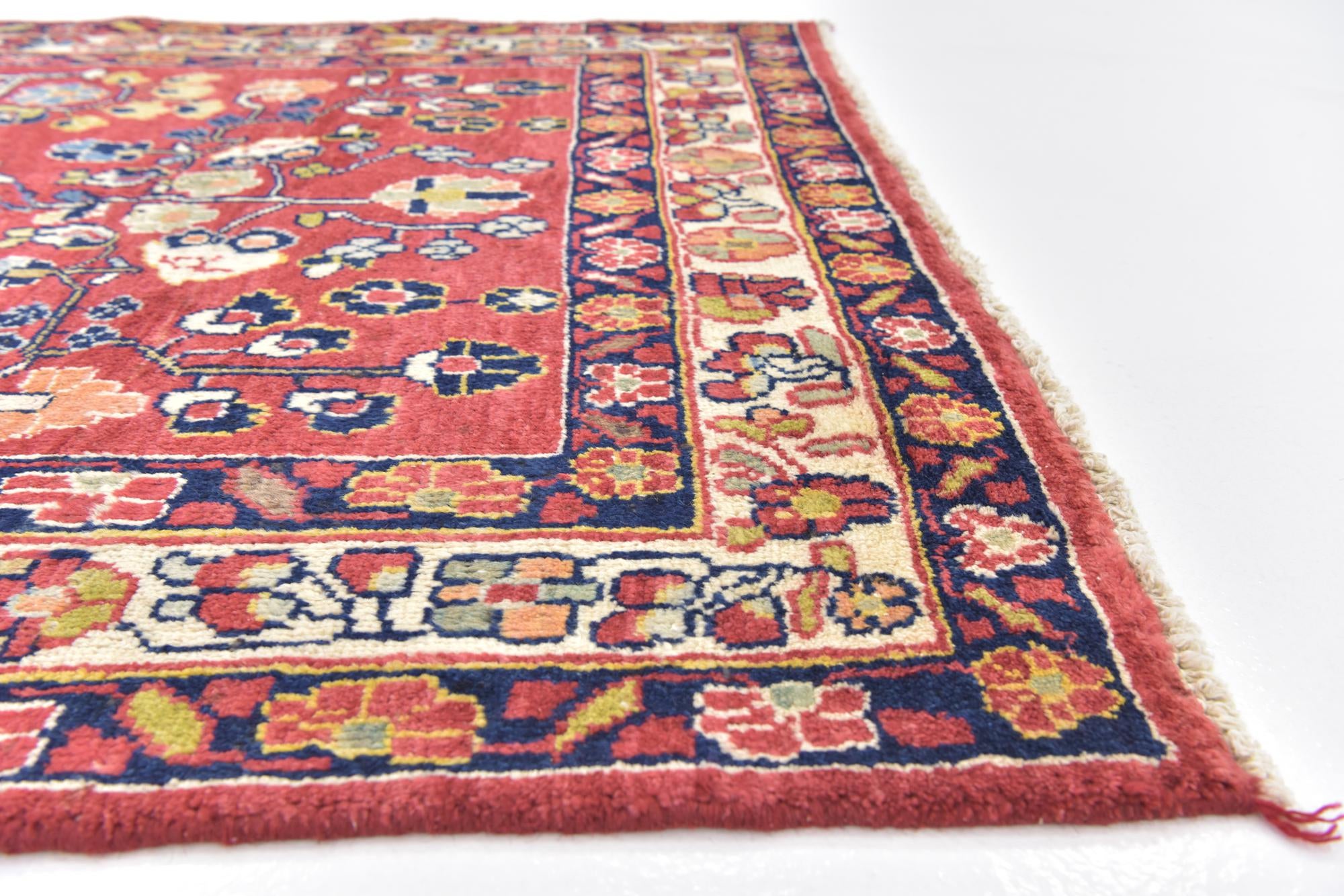 4' 2 x 9' 6 Farahan Wool Runner Rug