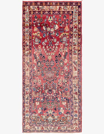 4' 2 x 9' 6 Farahan Wool Runner Rug