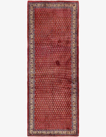 3' 10 x 10' Hand Knotted Farahan Persian Wool Runner Rug