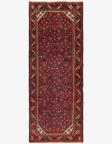 3' 7 x 9' 6 Hand Knotted Farahan Persian Wool Runner Rug