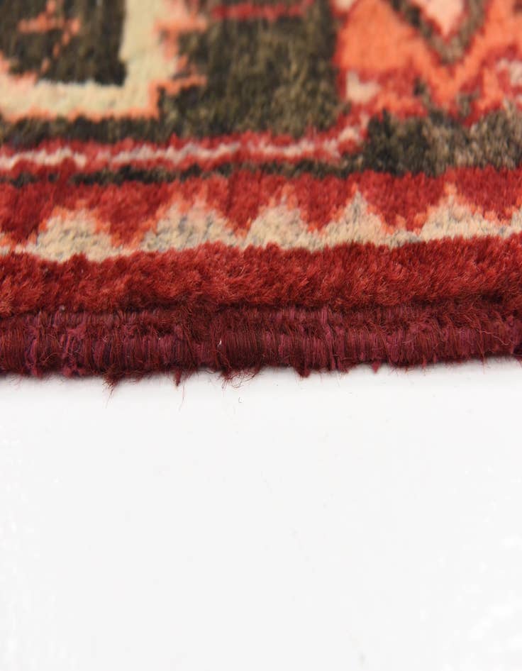 Detail image of 3' 5 x 10' 11  Hand Knotted Ferdos Persian Wool Runner Rug