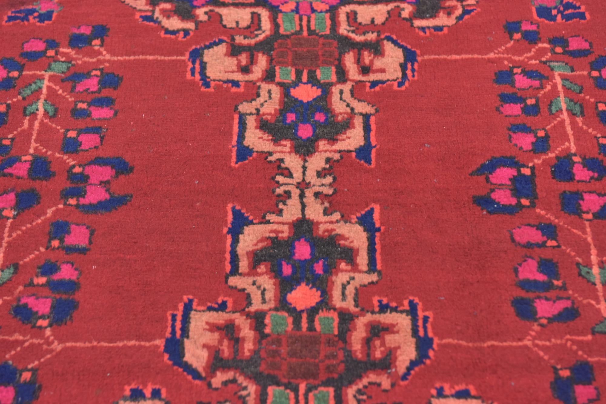3' 8 x 9' 7 Ferdos Wool Runner Rug