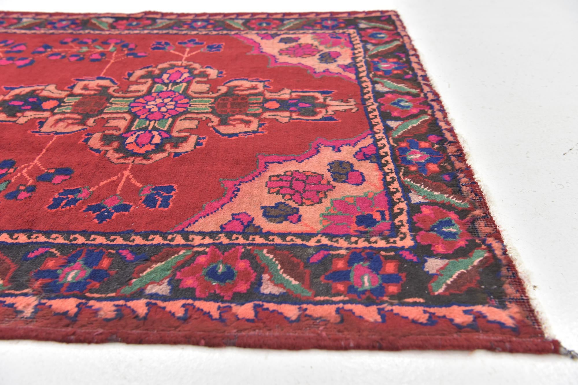 3' 8 x 9' 7 Ferdos Wool Runner Rug