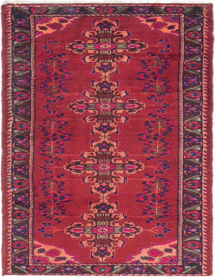 Detail image of 3' 8 x 9' 7 Ferdos Wool Runner Rug