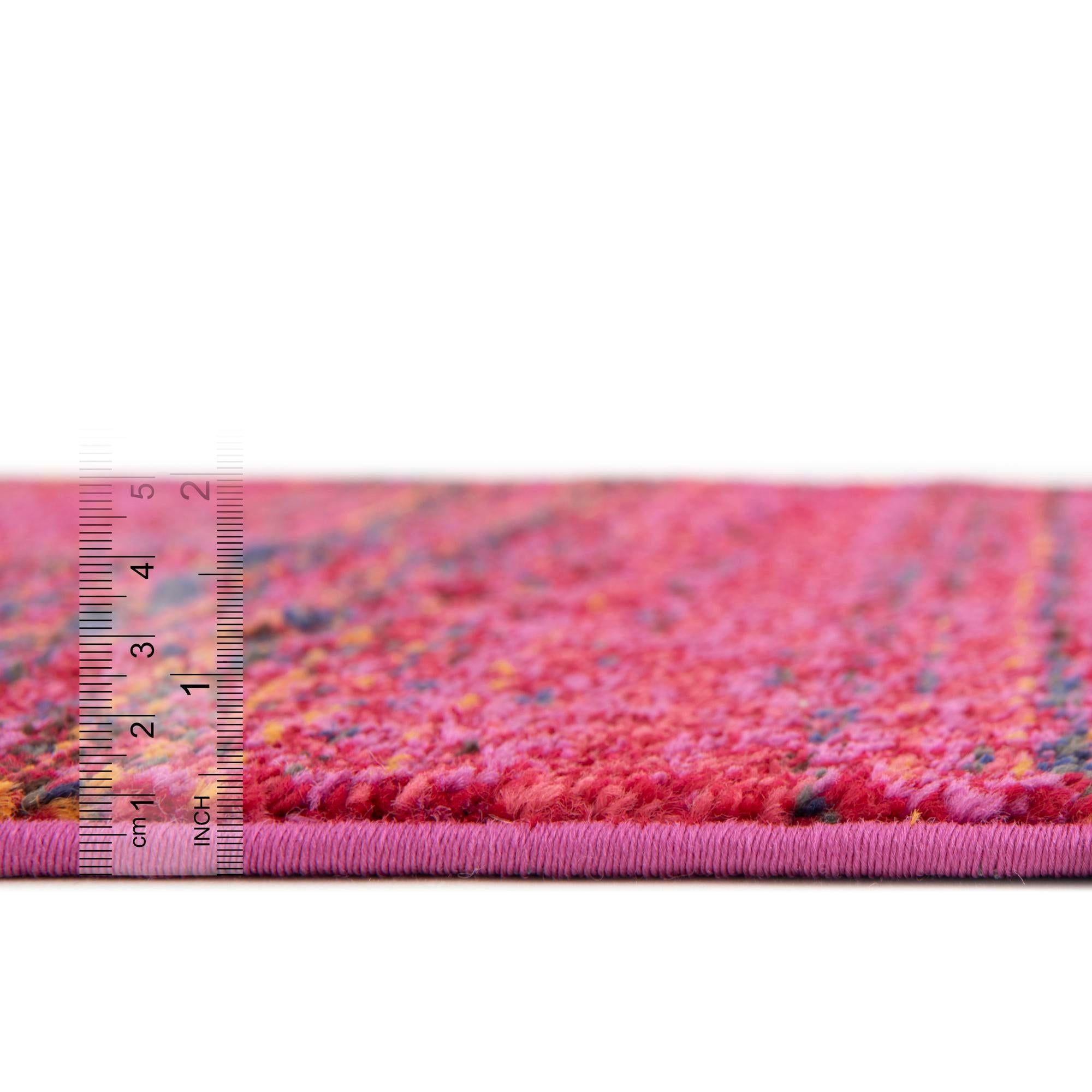2' 2 x 6' 9 Washable Fleur Runner Rug
