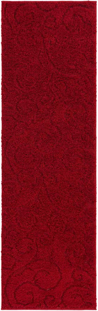 60cm x 200cm Floral Shag Läufer Teppich
