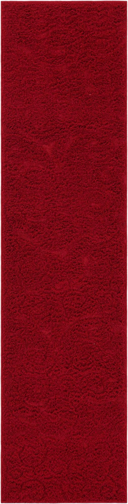 2' x 8' Floral Shag Runner Rug