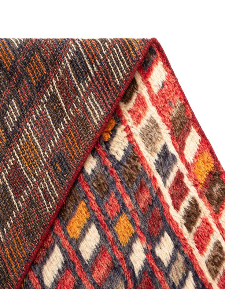 Detail image of 3' 4 x 6' 10 Gabbeh Wool Runner Rug